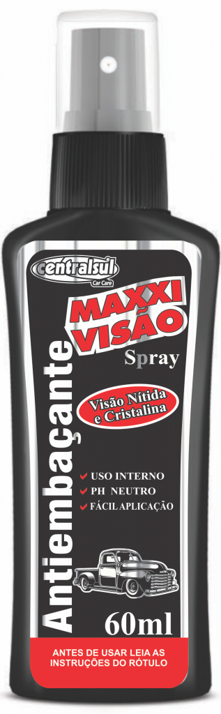 Anti Embaçante Maxxi Visão spray Centralsul Química