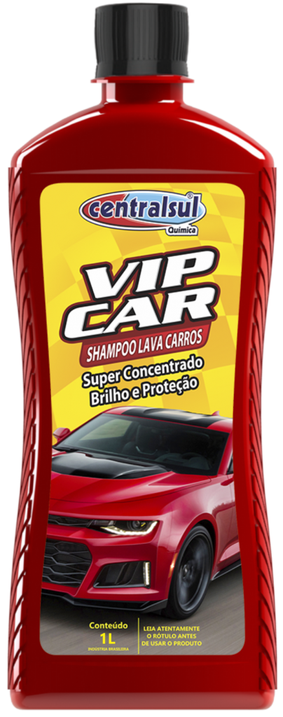 Vip Car Shampoo Lava Carro 1L Centralsul Química