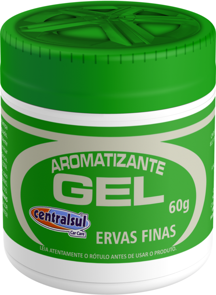 Aromatizante Gel Ervas Finas 60g Centralsul Química