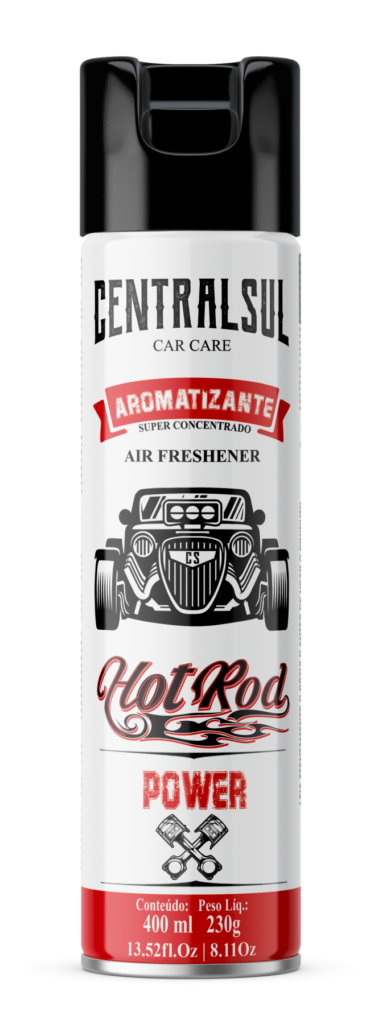 Aromatizante Hot Rod Power 400ml Centralsul Química