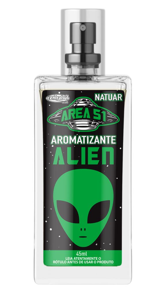 Aromatizante Natuar Men Alien 45ml Centralsul Química