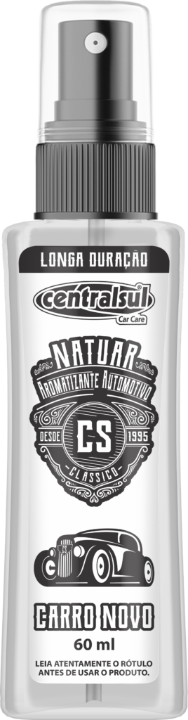 Aromatizante Natuar Carro Novo 60ml Centralsul Química