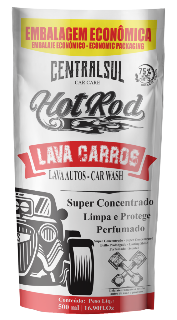 Lava Carros Hot Rod 500ml - Centralsul Química