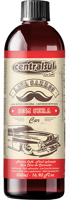 Lava Carros Com Cera Men 500ml Centralsul Química