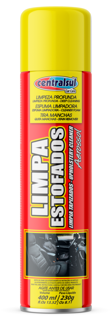 Limpa Estofados Aerossol 400ml Centralsul Química