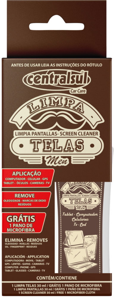 Limpa Telas Men 30ml Centralsul Química