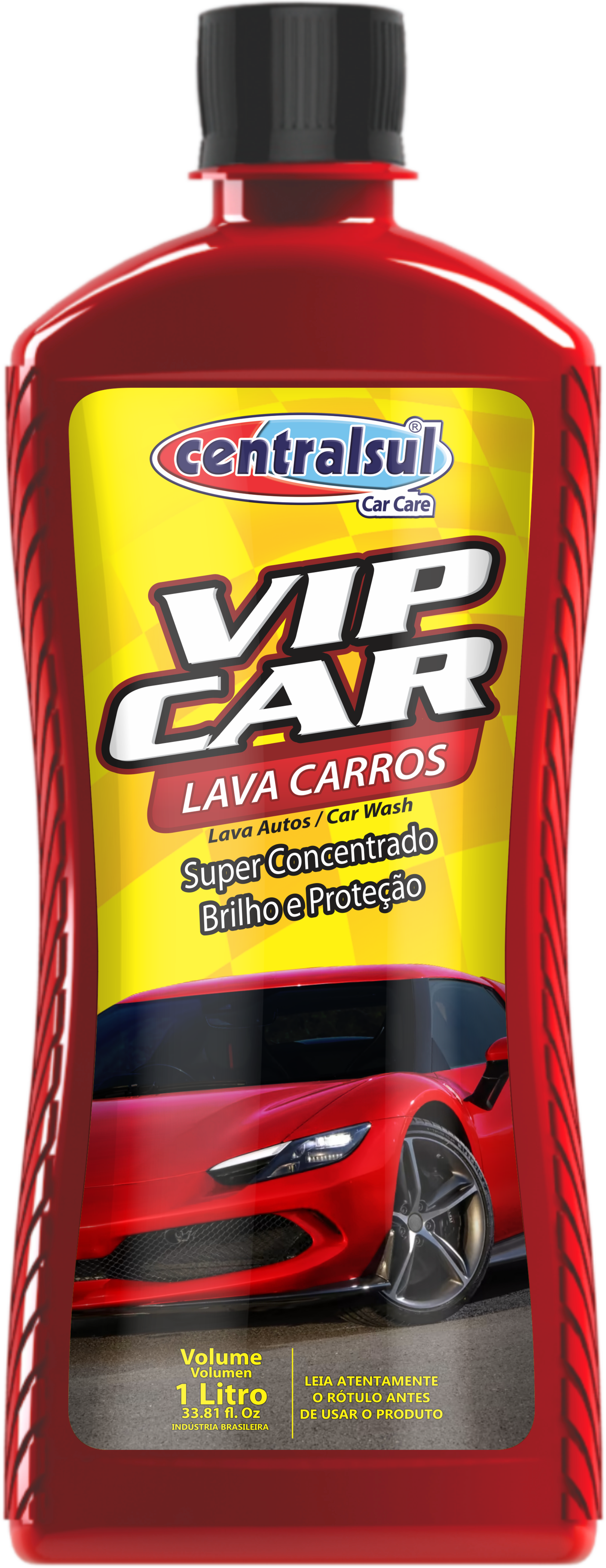 Vip Car Shampoo Lava Carros 1L Centralsul Química