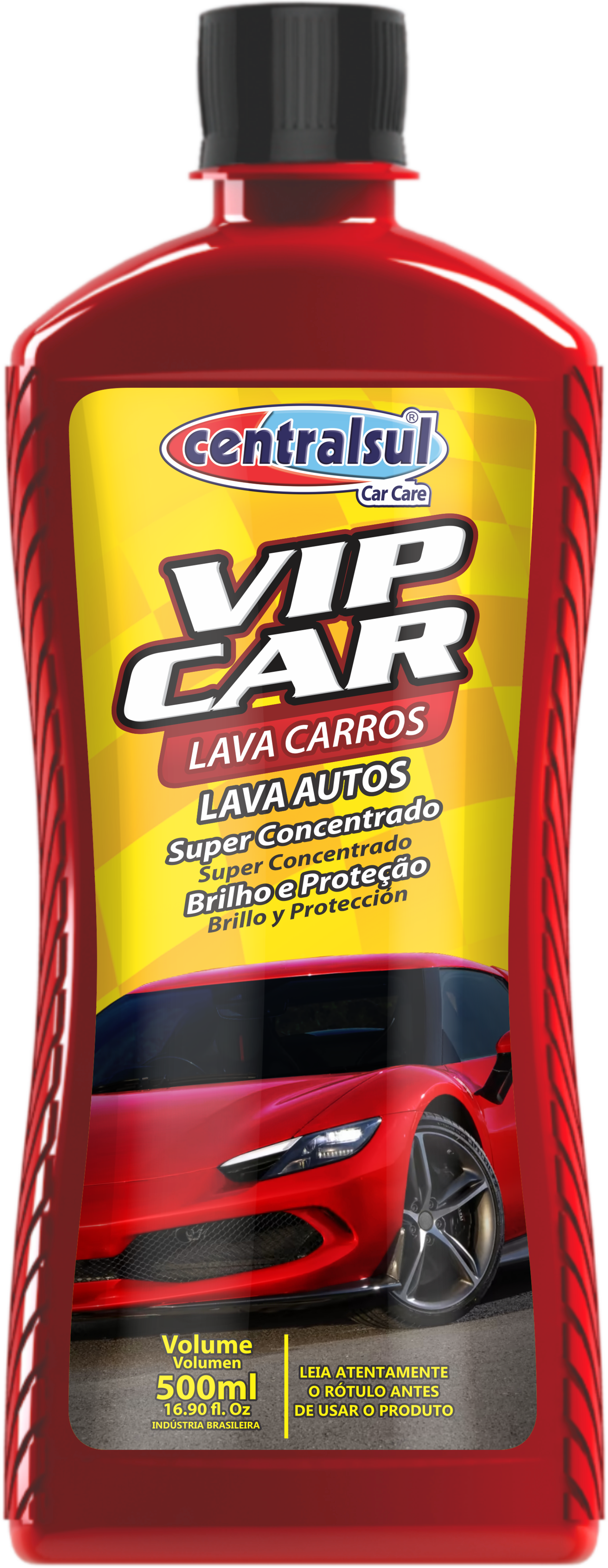 Vip Car Shampoo Lava Carros 500ml Centralsul Química